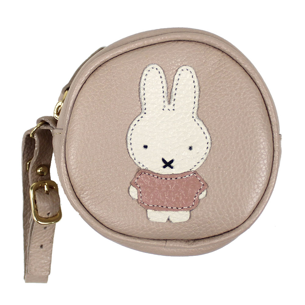Porta Chupeta Petit Lapin em Couro Personalizada