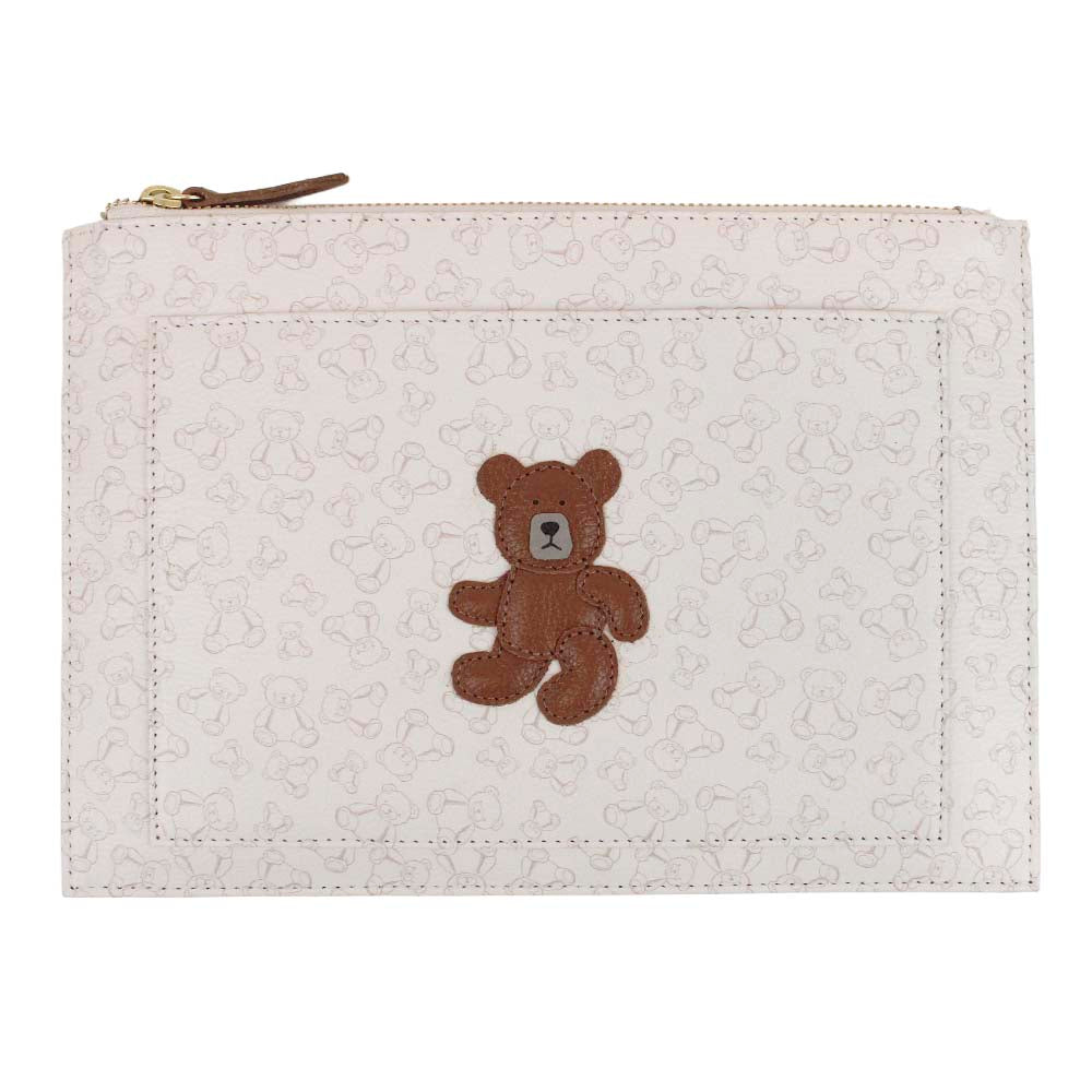Porta Documento Urso Teddy Estampa Ursos com Caramelo  Liso Pronta Entrega