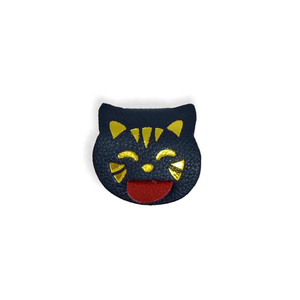 Porta Fio Cat em Couro Personalizado