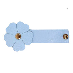 Porta Fio Flor Azul Bebê Pronta Entrega