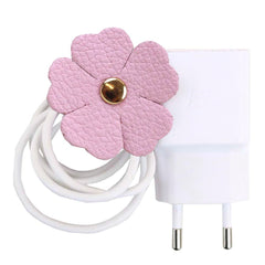 Porta Fio Flor Rosa Chá Pronta Entrega