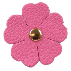 Porta Fio Flor em Couro Personalizado