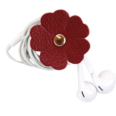 Porta Fio Flor Vermelho Liso Pronta Entrega