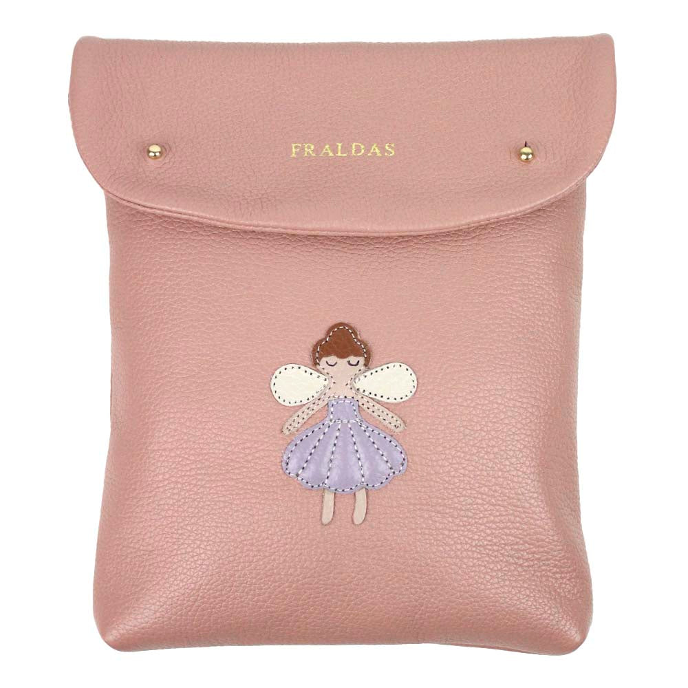 Porta Fralda Fadinha em Couro Personalizada