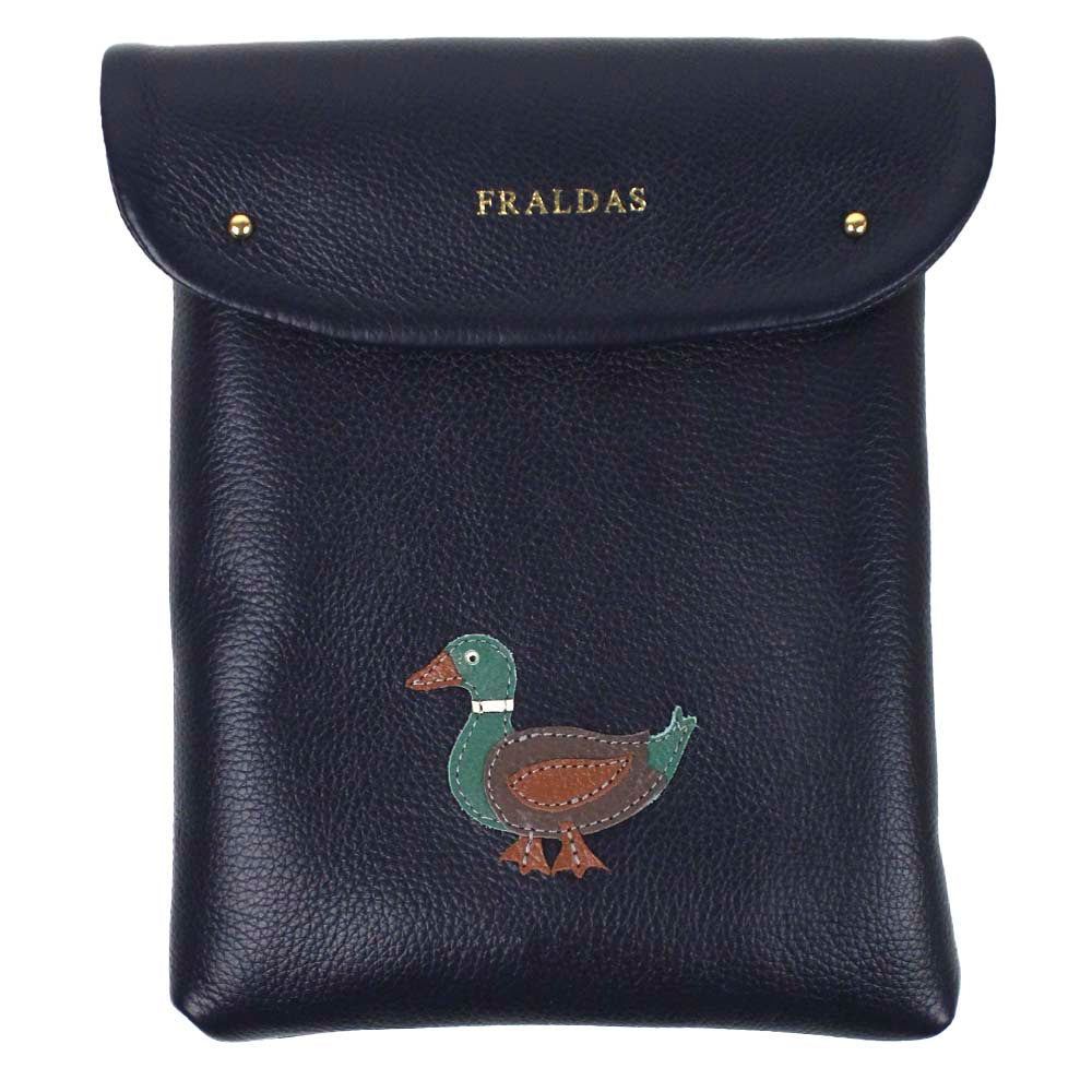 Porta Fralda Patinho Vintage em Couro Personalizada