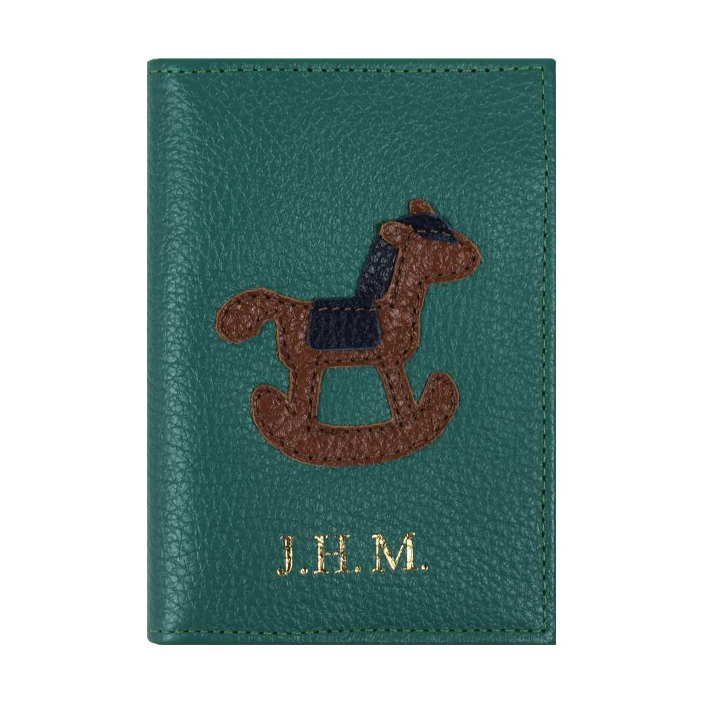 Porta Identidade Little Horse em Couro Personalizado