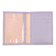 Porta Identidade Little Elephant Lilás Liso com Cinza Claro Liso e Chumbo Pronta Entrega