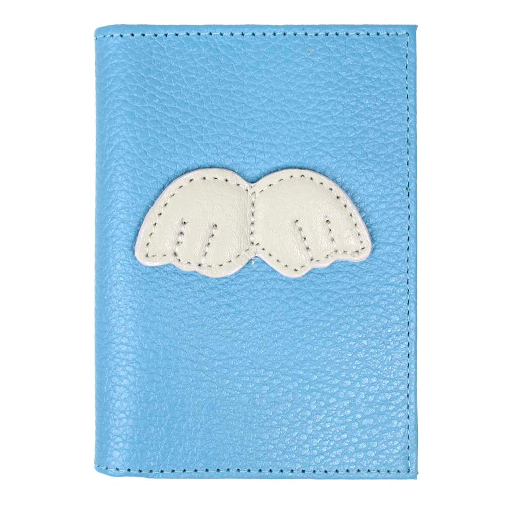 Porta Identidade Little Angel em Couro Personalizado