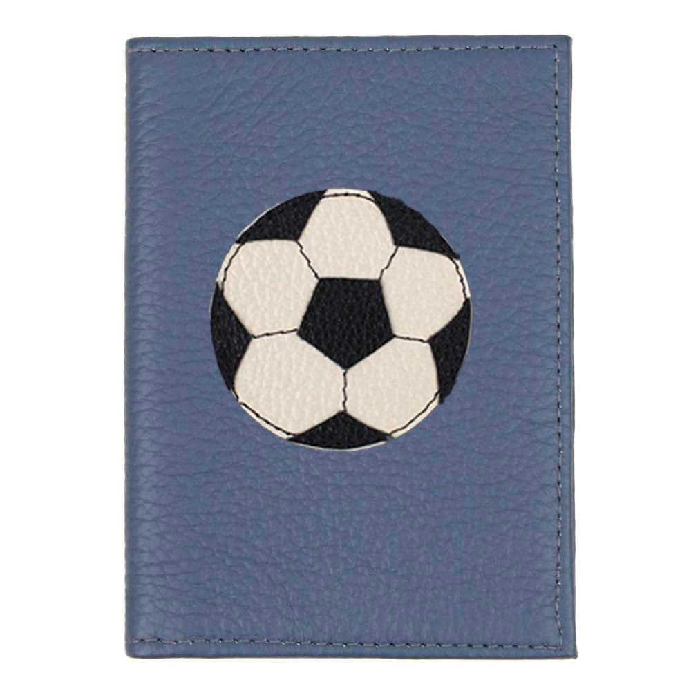 Porta Identidade Bola de Futebol em Couro Personalizado