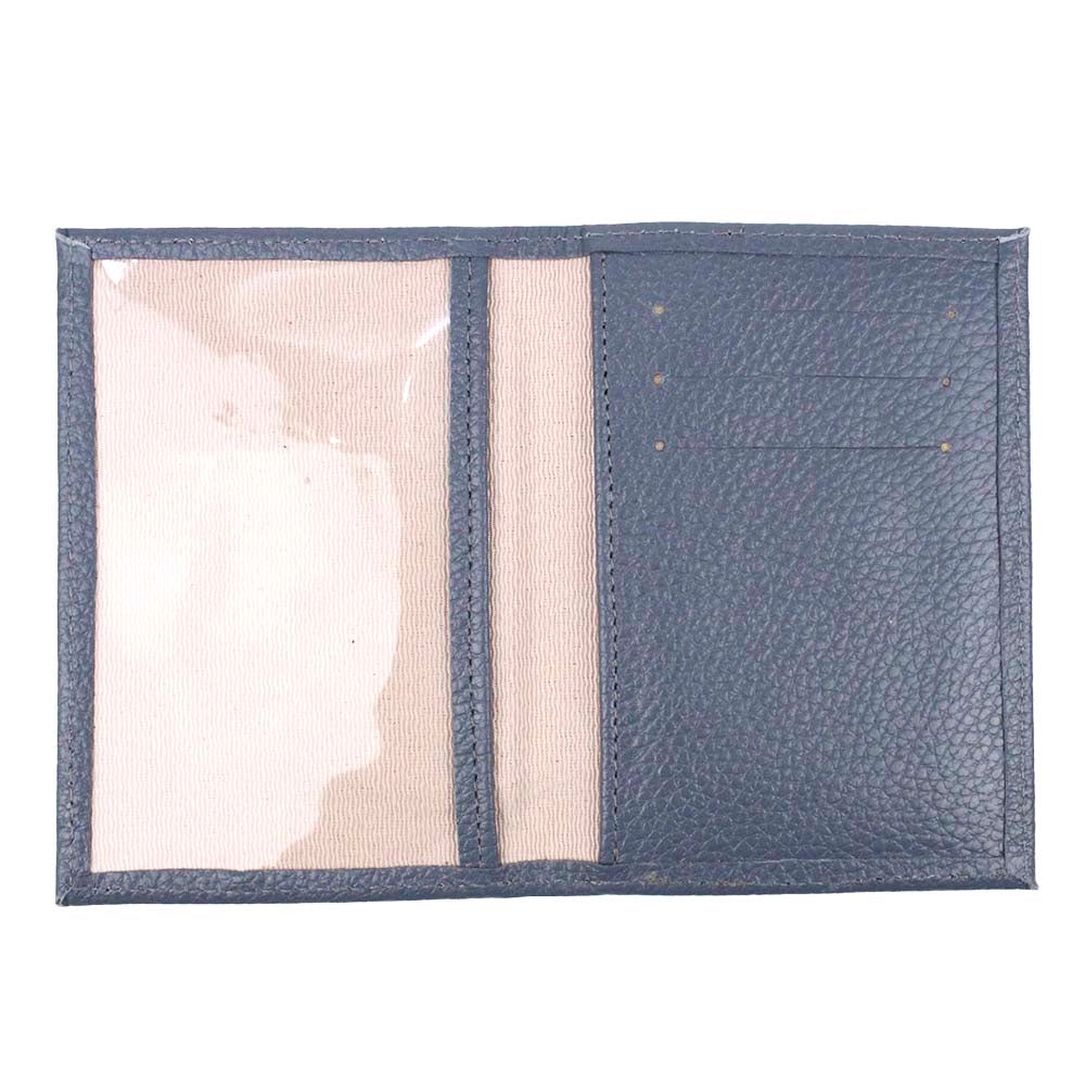 Porta Identidade Little Dino em Couro Personalizado