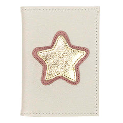 Porta Identidade Estrela em Couro Personalizado