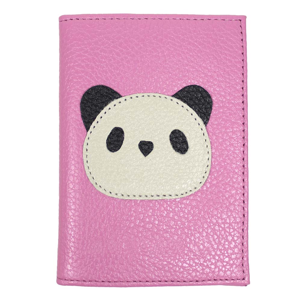 Porta Identidade Little Panda em Couro Personalizado