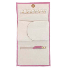 Porta Joias Flore Rosa Blush Pronta Entrega