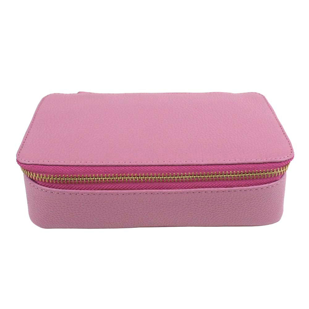 Porta Joias Lourdes Rosa Blush Pronta Entrega