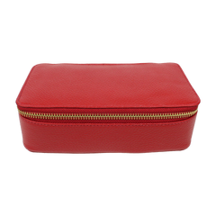 Porta Joias Lourdes Vermelho Liso Pronta Entrega