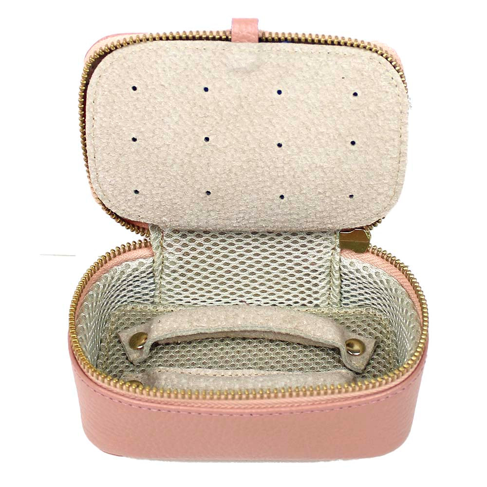 Porta Joias Mini Helena Borboleta em Couro Personalizado