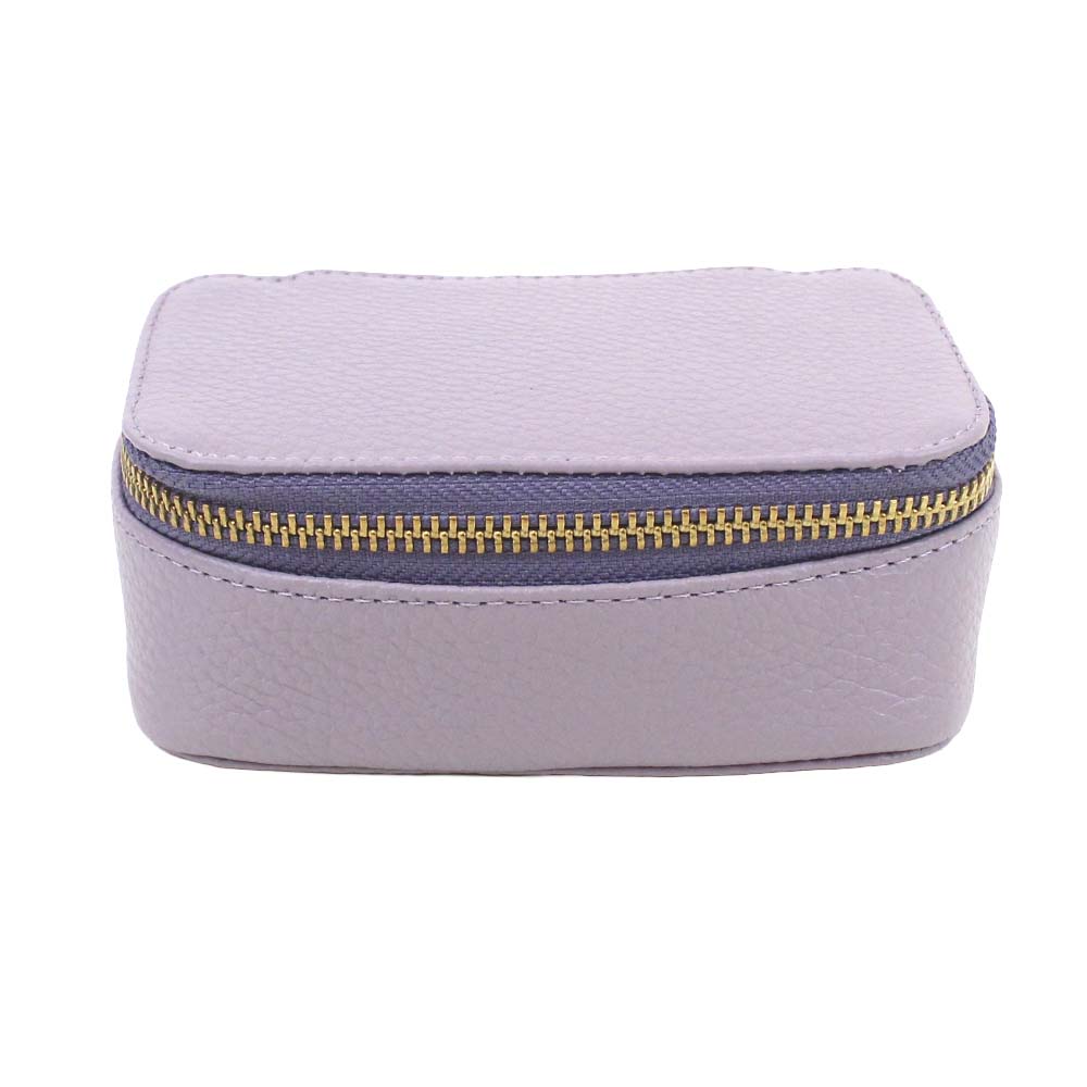 Porta Joias Mini Helena Lilás Liso Pronta Entrega