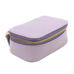 Porta Joias Mini Helena Lilás Liso Pronta Entrega