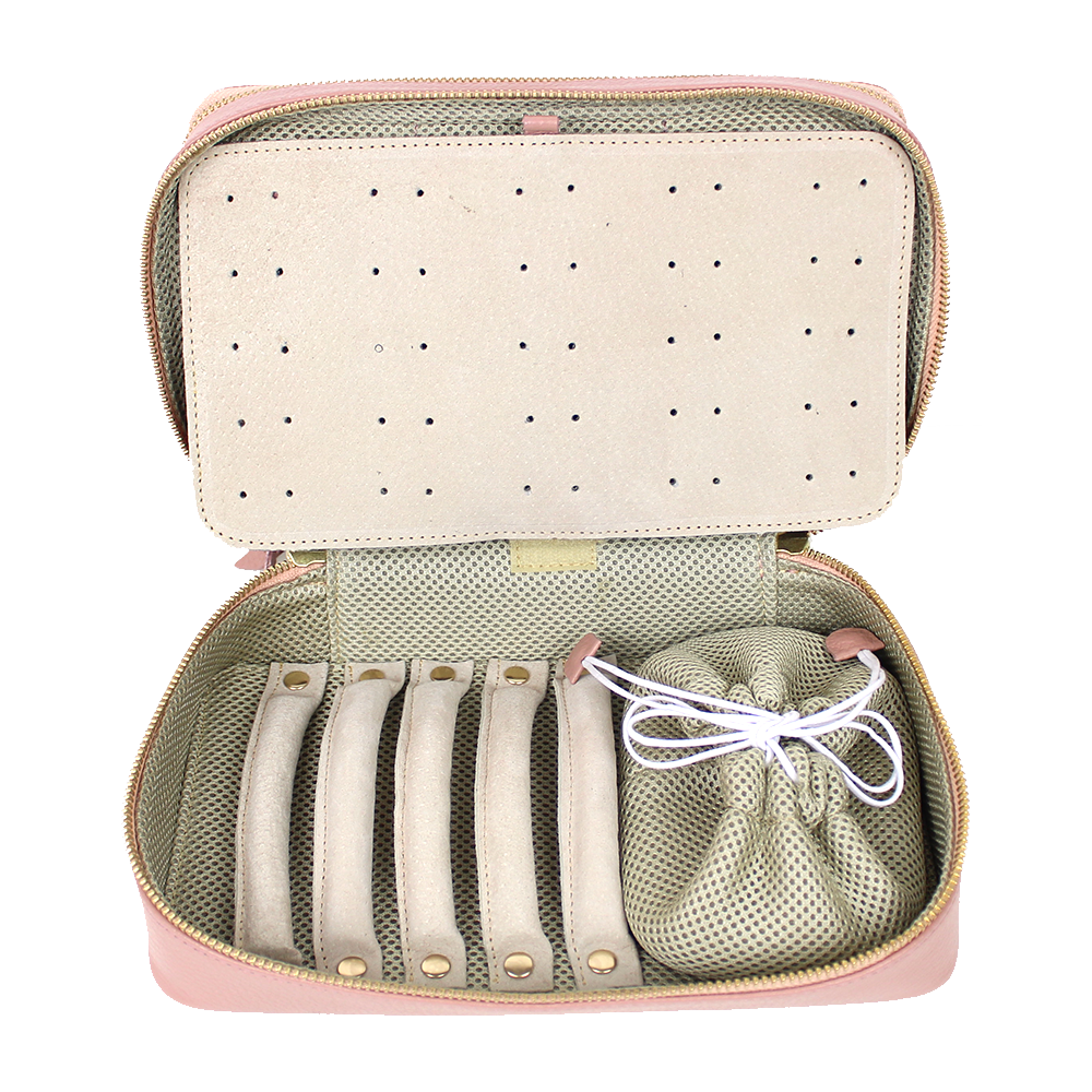 Porta Joias Olga Little Dog em Couro Personalizado