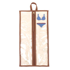 Porta Lingerie em Vinil e Couro Personalizado