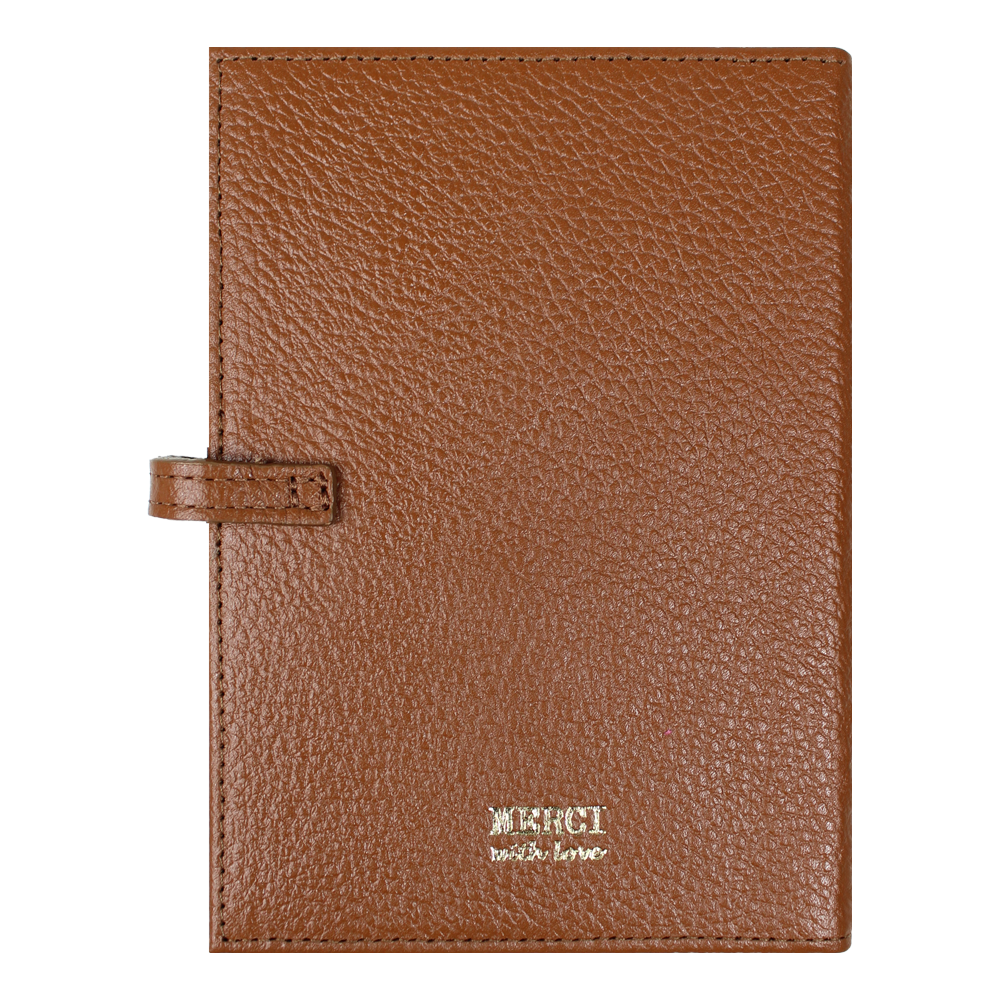 Porta Mini Certidão de Nascimento Little Bear em Couro Personalizado