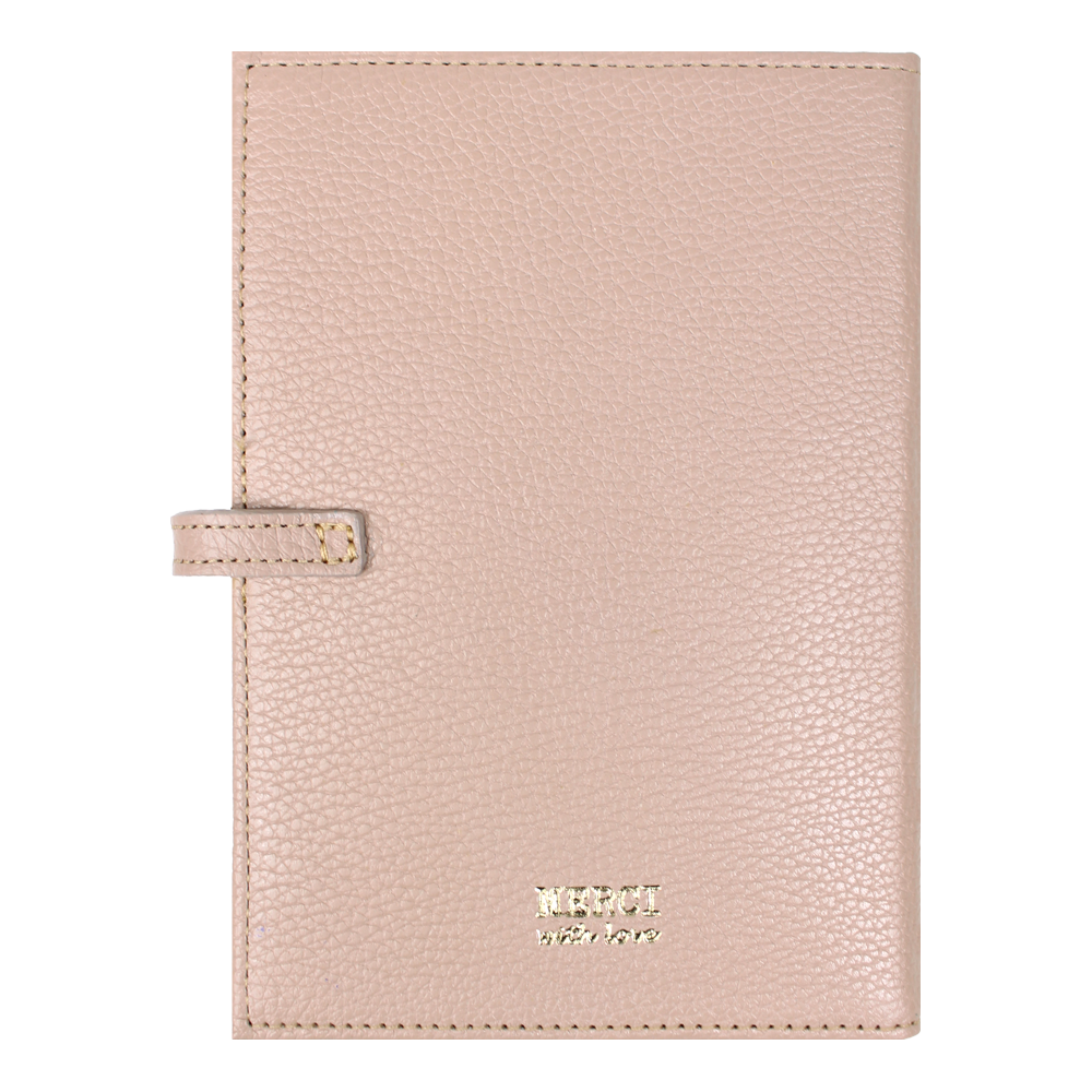 Porta Mini Certidão de Nascimento Little Bear Laço em Couro Personalizado