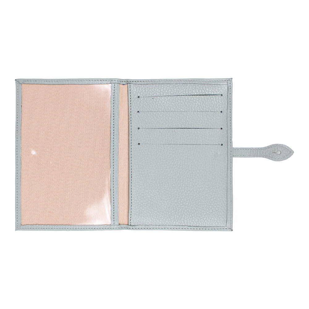 Porta Mini Certidão de Nascimento Little Car em Couro Personalizado