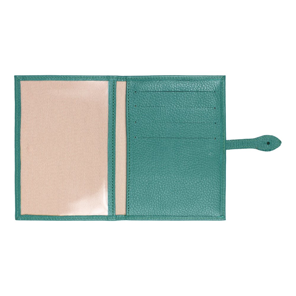 Porta Mini Certidão de Nascimento Petit Lapin em Couro Personalizado