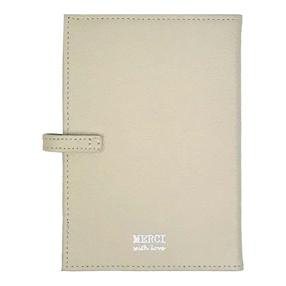 Porta Mini Certidão de Nascimento Balão Otto em Couro Personalizado