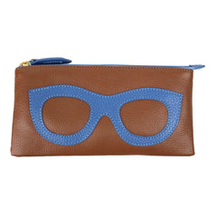 Porta Óculos Lunettes Caramelo Liso com Beach Pronta Entrega