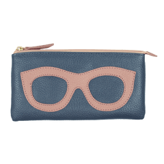 Porta Óculos Lunettes Oceano com Algodão Doce Liso Pronta Entrega