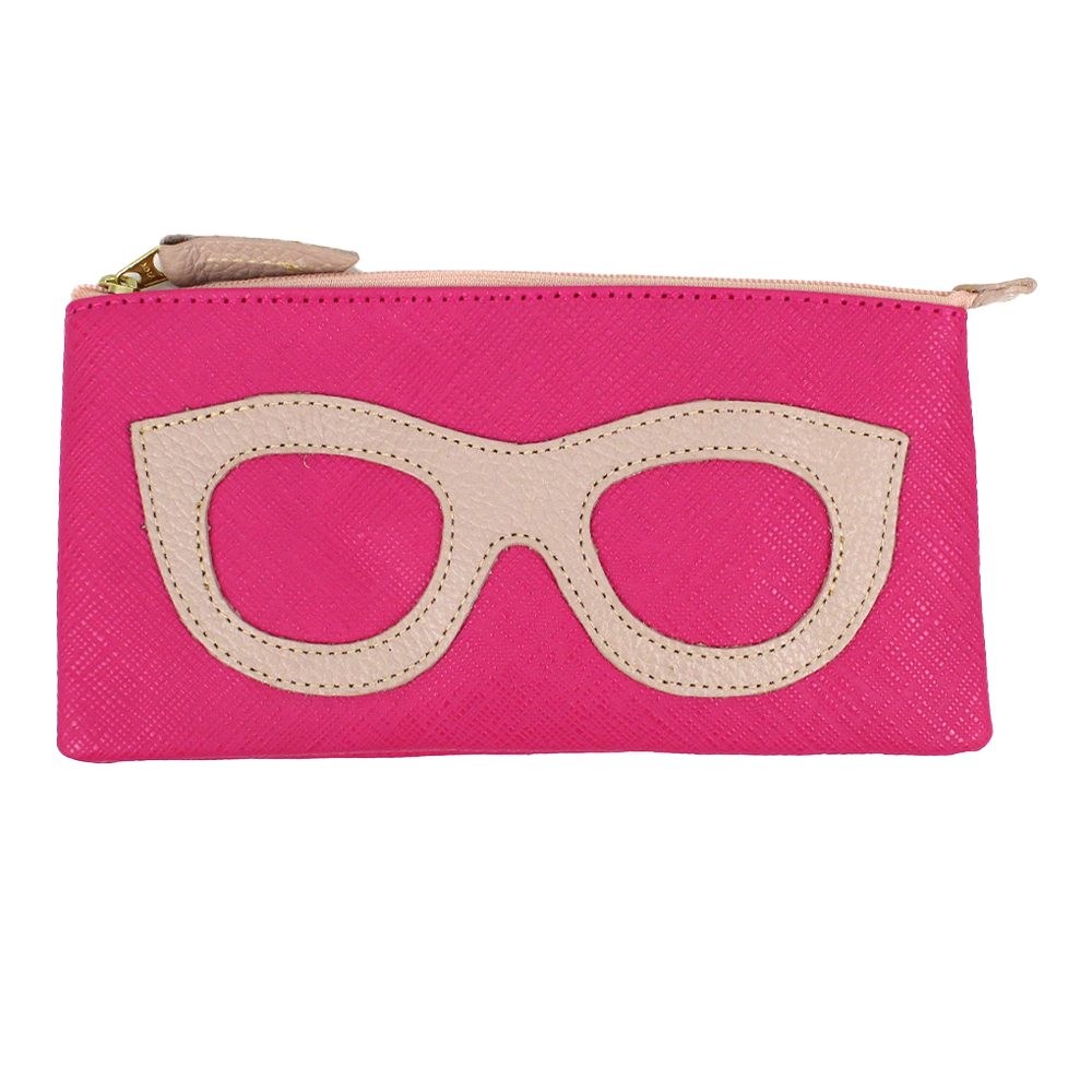 Porta Óculos Lunettes em Couro Personalizado