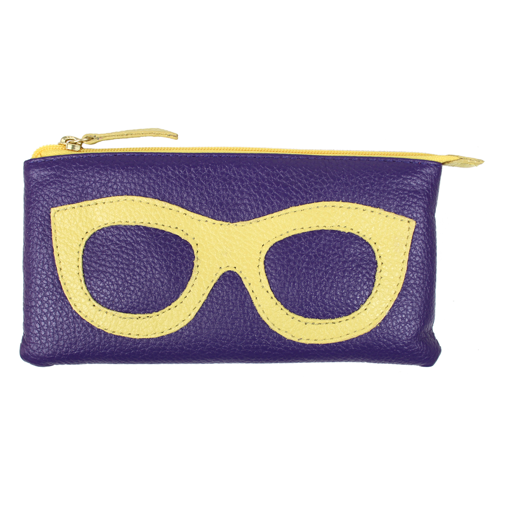Porta Óculos Lunettes Purple com Lima Prada Pronta Entrega