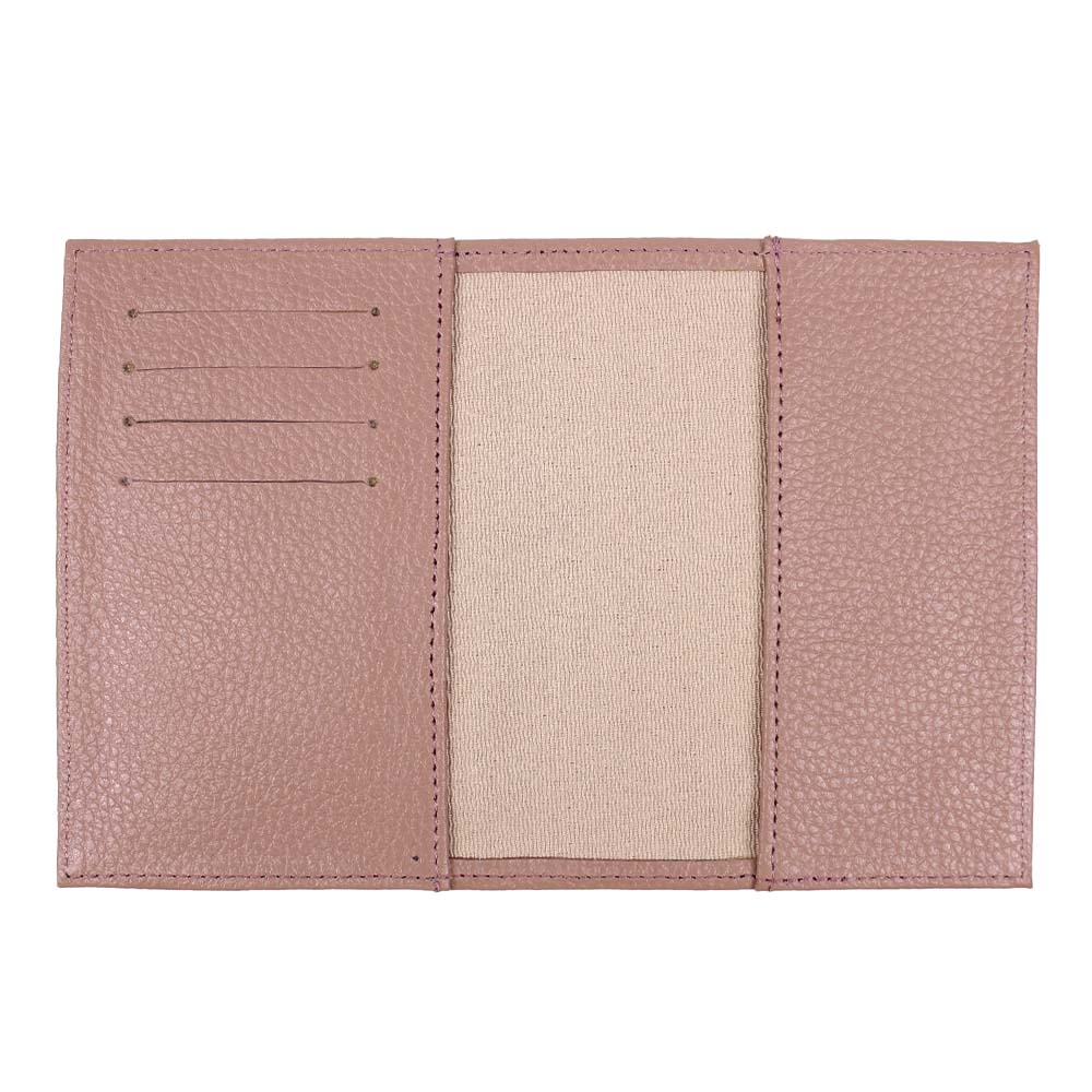 Porta Passaporte Balão Sarah em Couro Personalizado