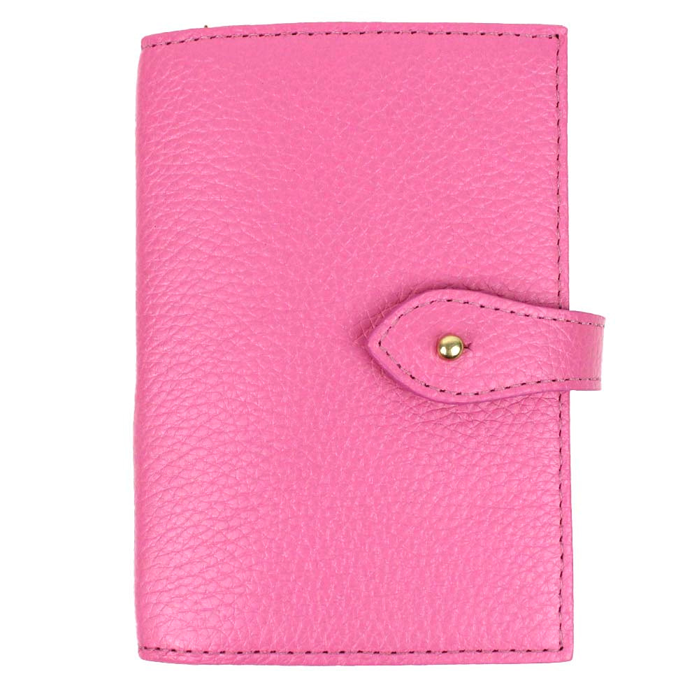 Porta Passaporte Boston 4 Rosa Orquídea Pronta Entrega