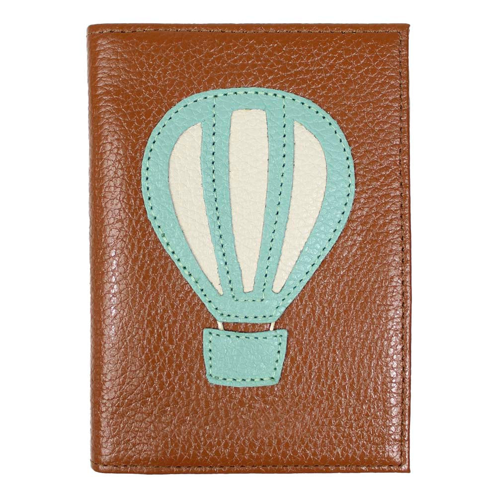 Porta Passaporte Little Ballon em Couro Personalizado