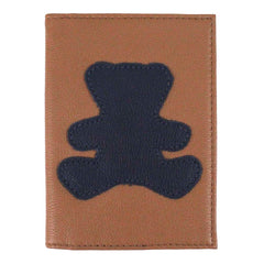 Porta Passaporte Little Bear em Couro Personalizado