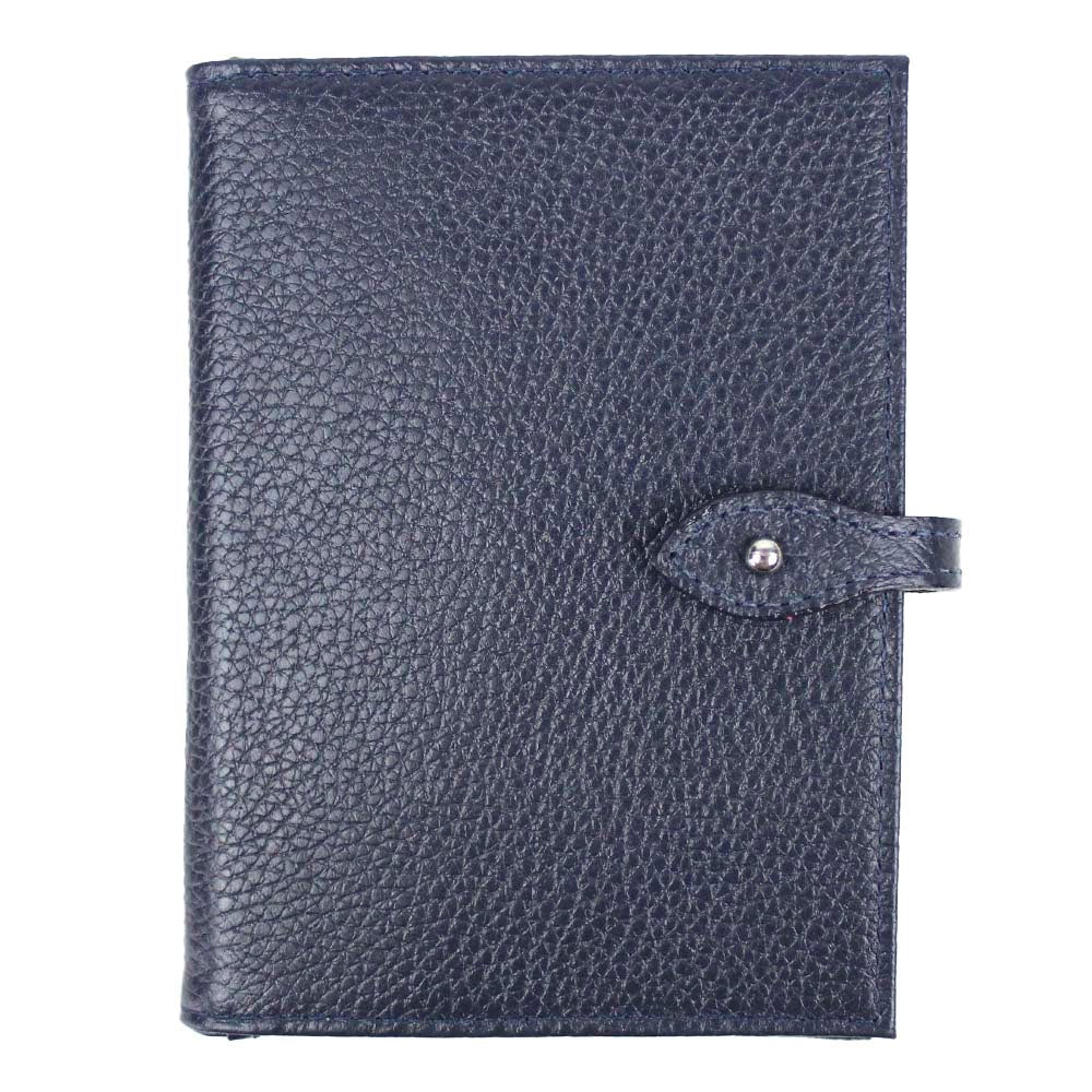 Porta Passaporte Duplo Masculino Marinho Liso Pronta Entrega