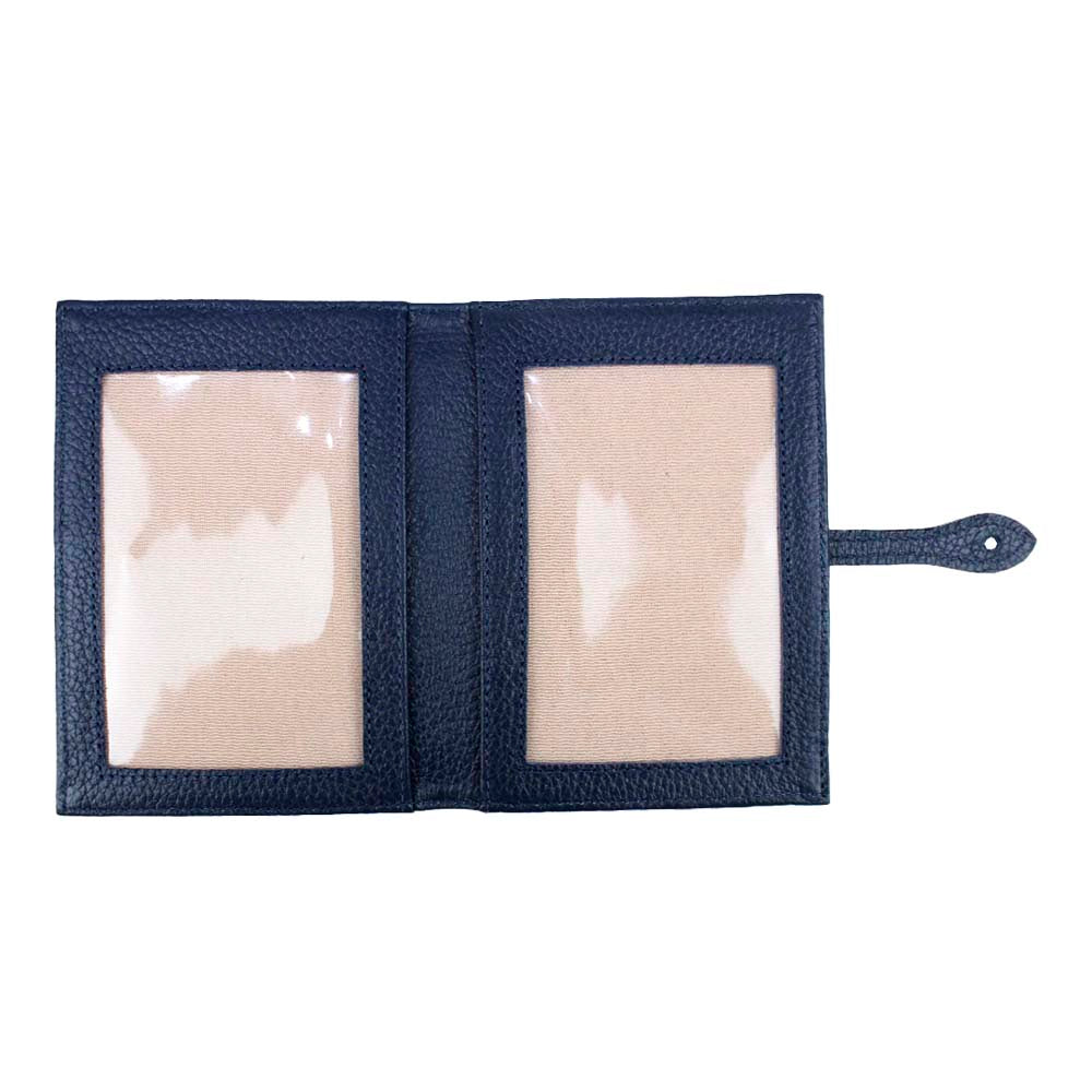 Porta Passaporte Duplo Little Elephant em Couro Personalizado