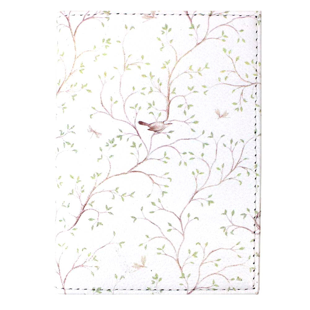 Porta Passaporte Estampa Birds Collab Mariana Jabur Pronta Entrega