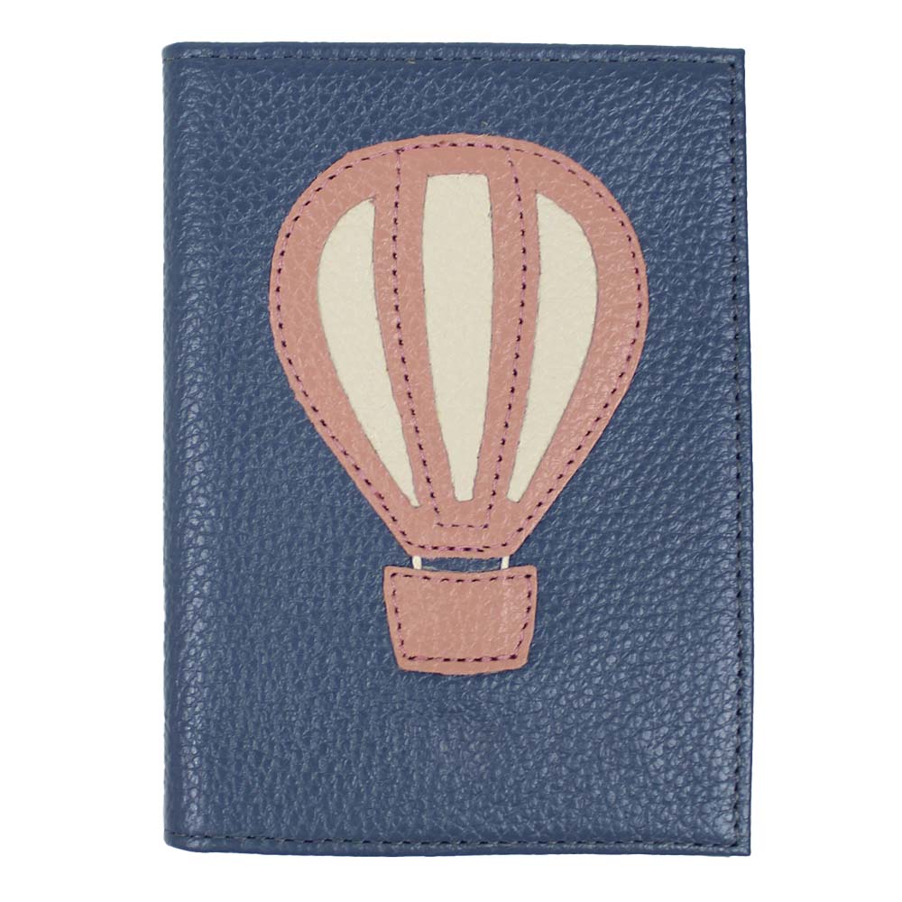 Porta Passaporte Little Ballon em Couro Personalizado