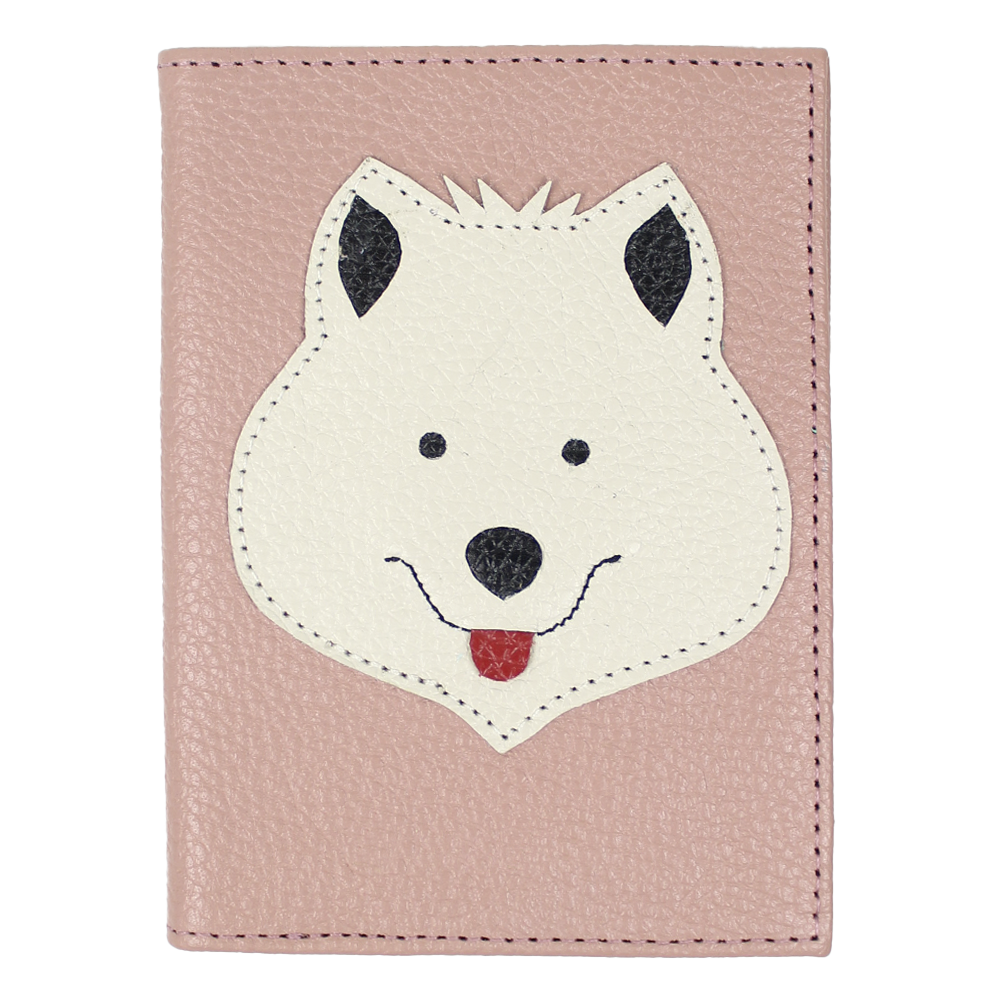 Porta Passaporte Little Dog Algodão Doce Liso Pronta Entrega