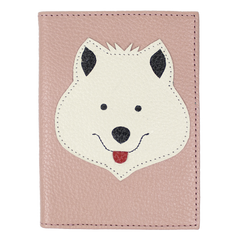 Porta Passaporte Little Dog em Couro Personalizado