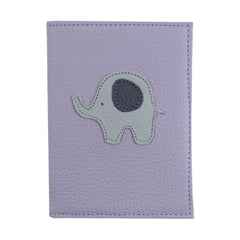 Porta Passaporte Little Elephant Lilás Liso Pronta Entrega