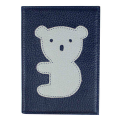 Porta Passaporte Little Koala em Couro Personalizado