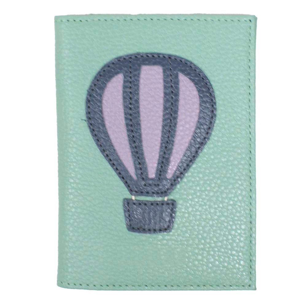 Porta Passaporte Little Ballon em Couro Personalizado