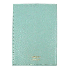 Porta Passaporte Little Bear Menta Prada com Aqua Liso Pronta Entrega