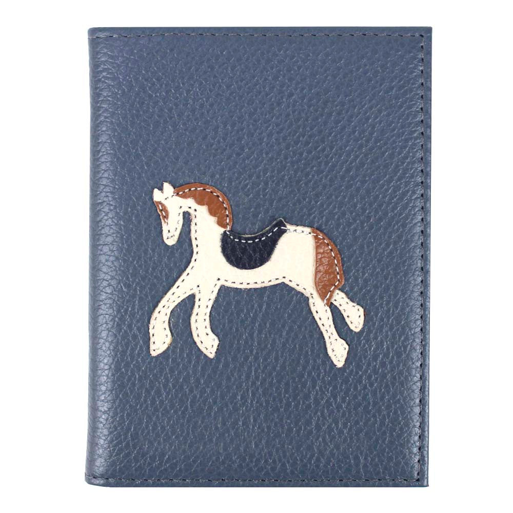 Porta Passaporte Cavalo Joca em Couro Personalizado