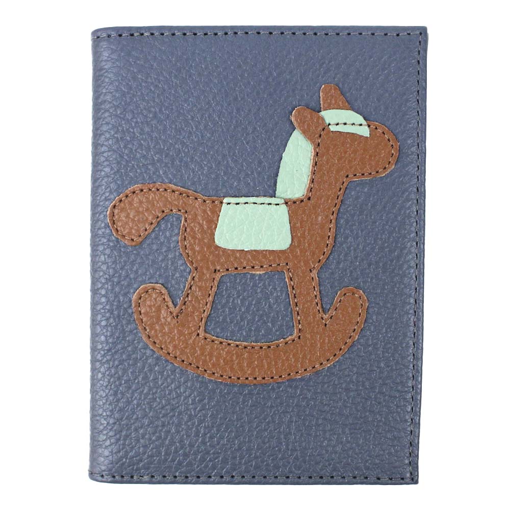 Porta Passaporte Little Horse em Couro Personalizado