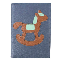 Porta Passaporte Little Horse em Couro Personalizado